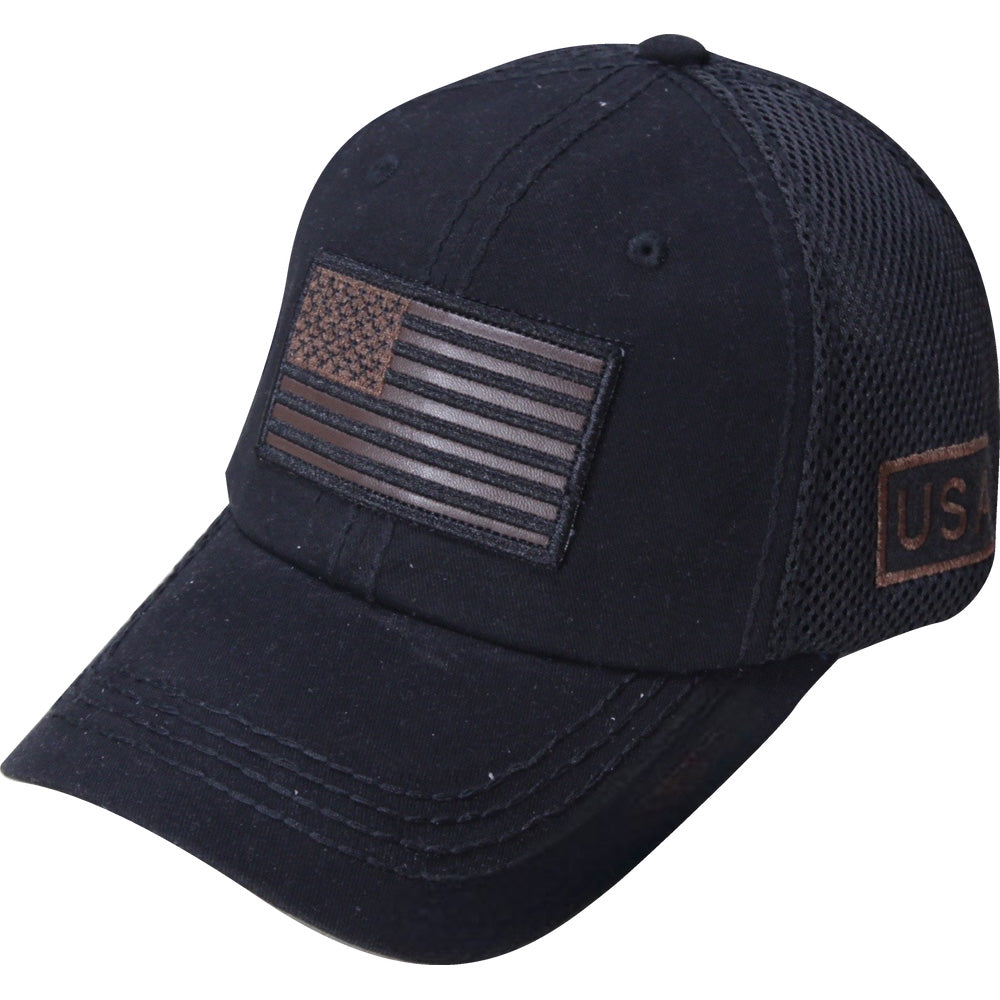 American Flag Multi Position Embroidery Ball Caps