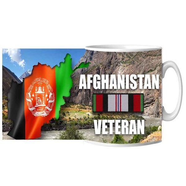 Afghanistan Veteran Ceramic Mug 15 oz
