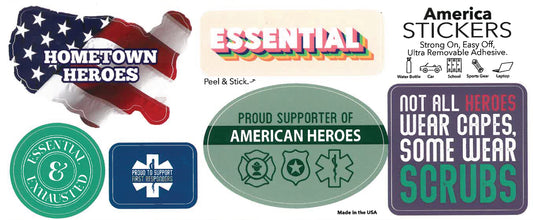 HEROS on Sticker Sheet