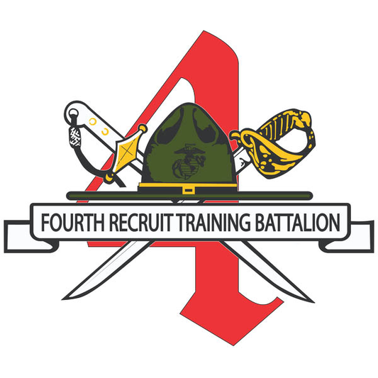 4th Recruit Battalion Decal