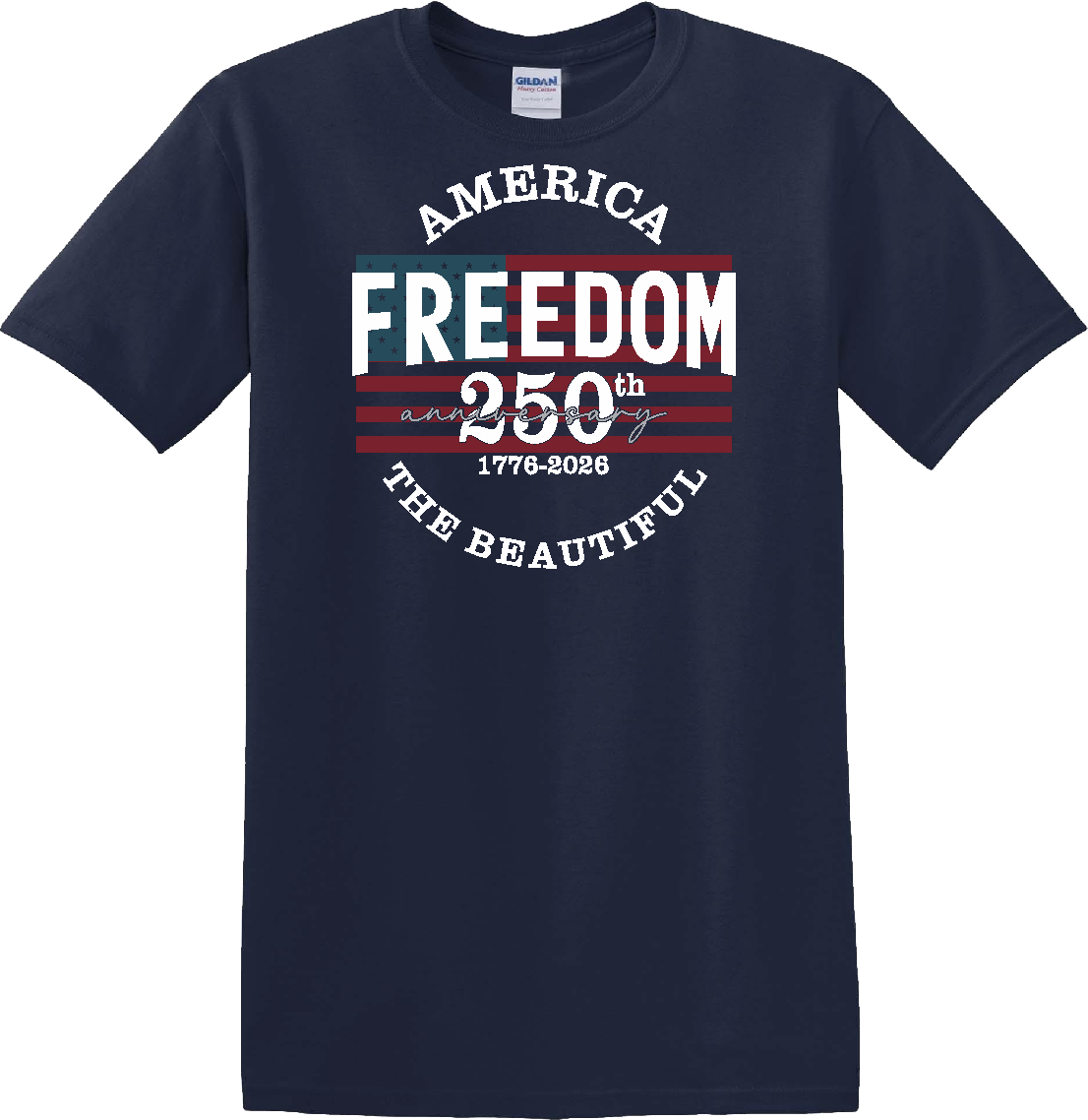 America the Beautiful 250th 1776-2026 T-Shirt