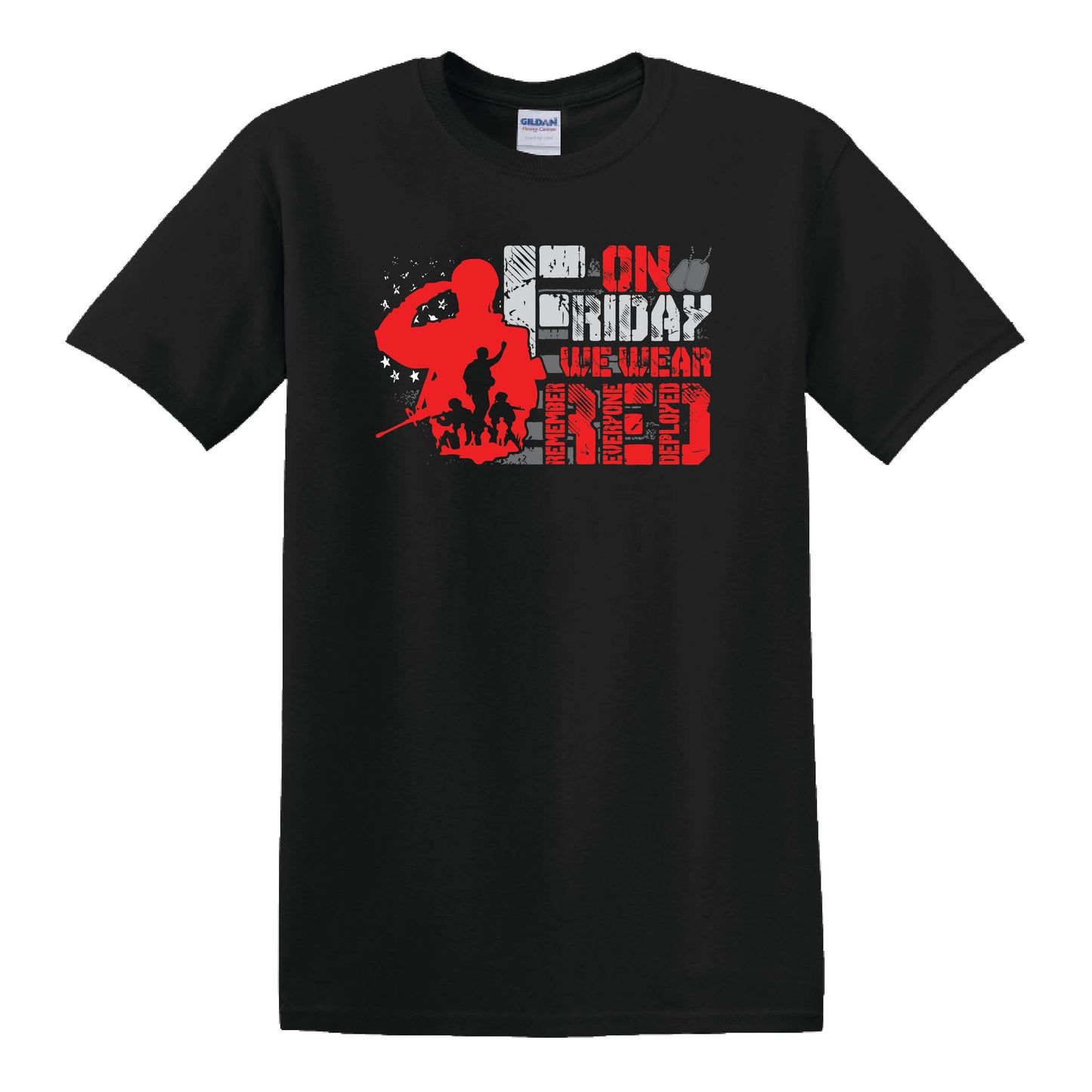 Red Friday T-Shirt - "On Friday We Wear Red"