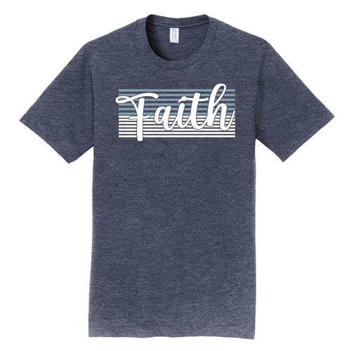 Faith Horizontal Lines T-Shirt