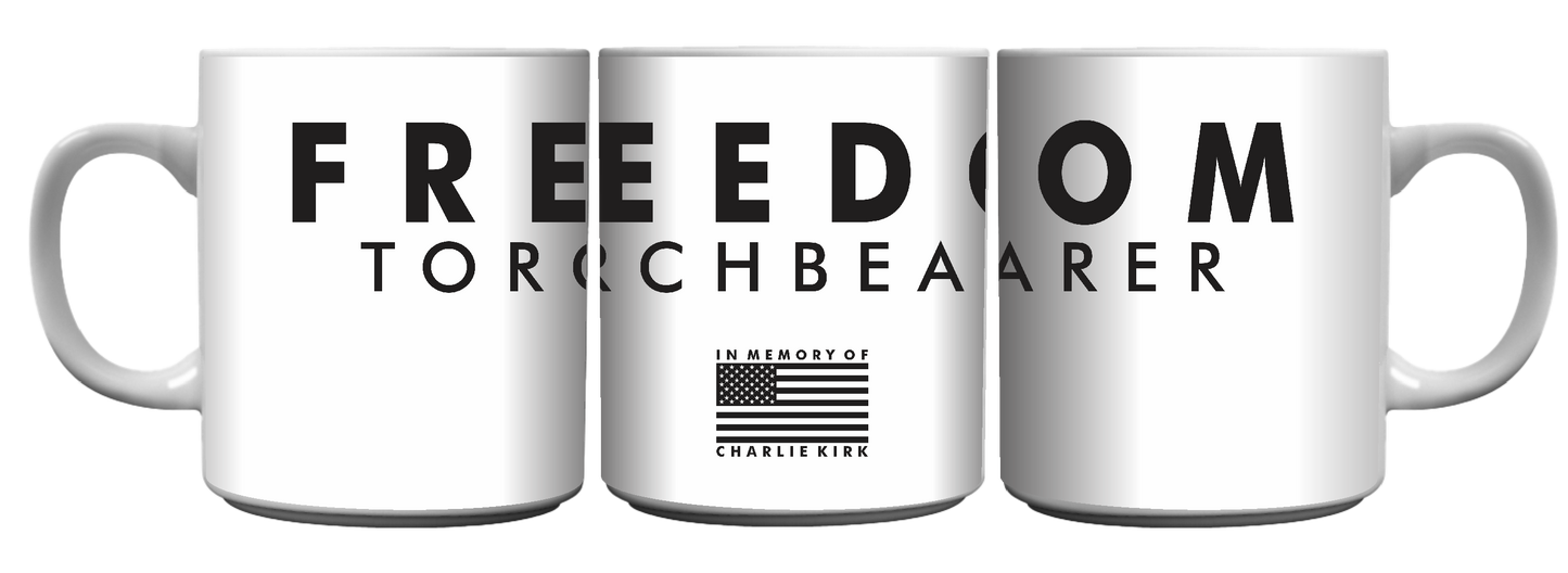 Torchbearer - In Memory of Charlie Kirk Coffee Mug