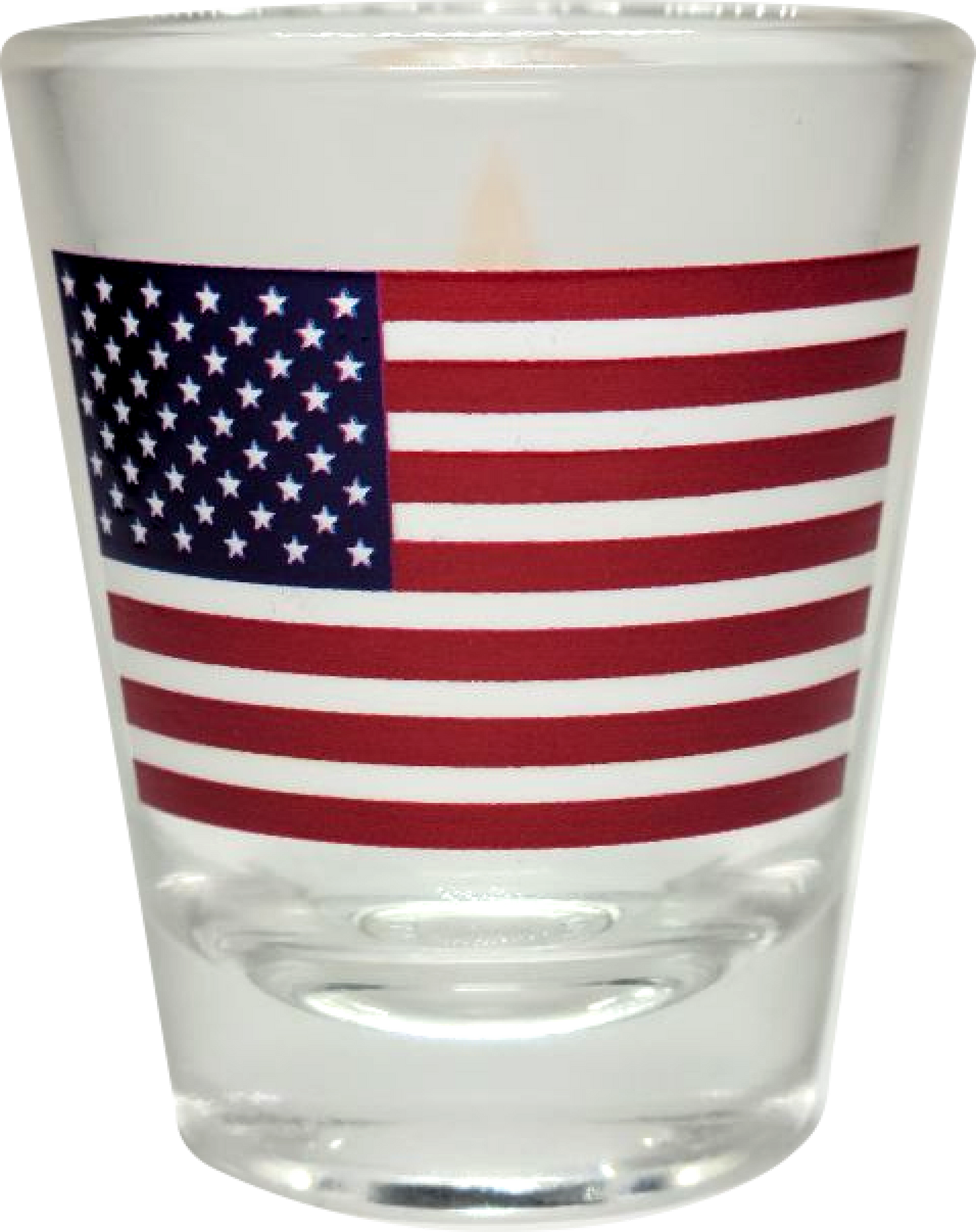 New Army Star and American Flag Shot Glass