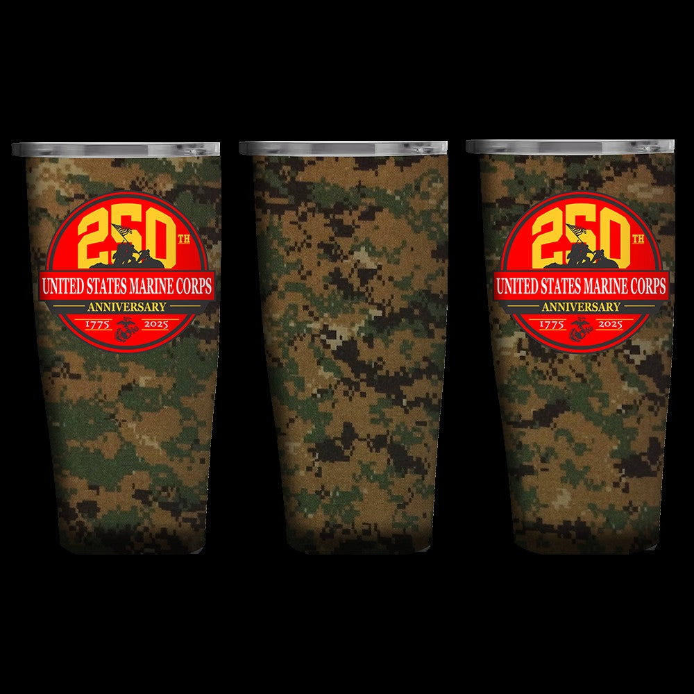 US Marine Coprs 250th Anniversary Tumbler