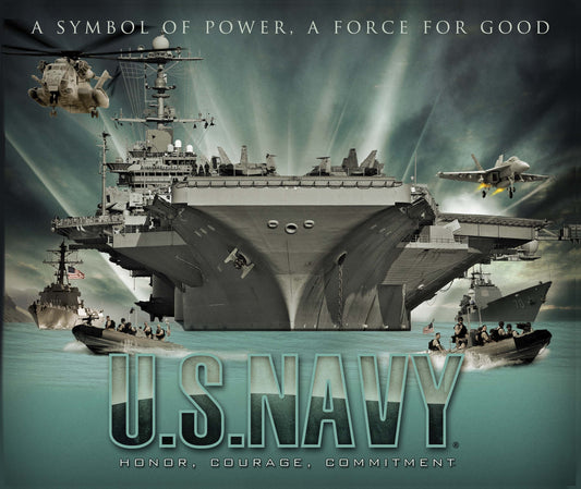 U.S. Navy, A Symbol of Power A Force for Good on Mouse Pad