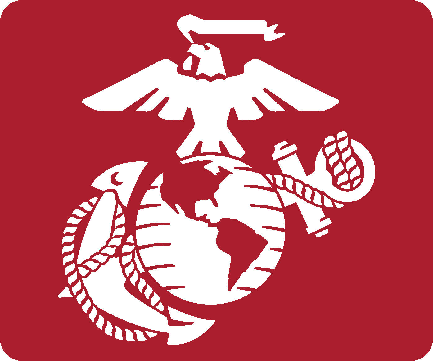 Eagle, Globe and Anchor on Mouse Pad