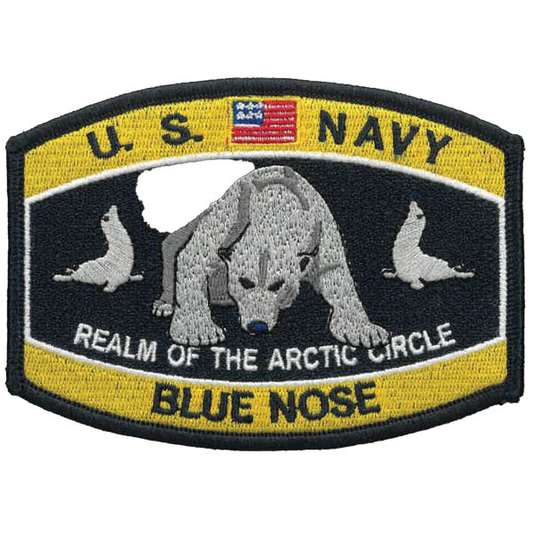 U.S. Navy Realm of the Arctic Circle Blue Nose Patch