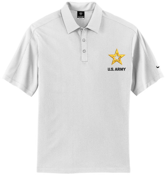 US Army Star Embroidered on NIKE Polo