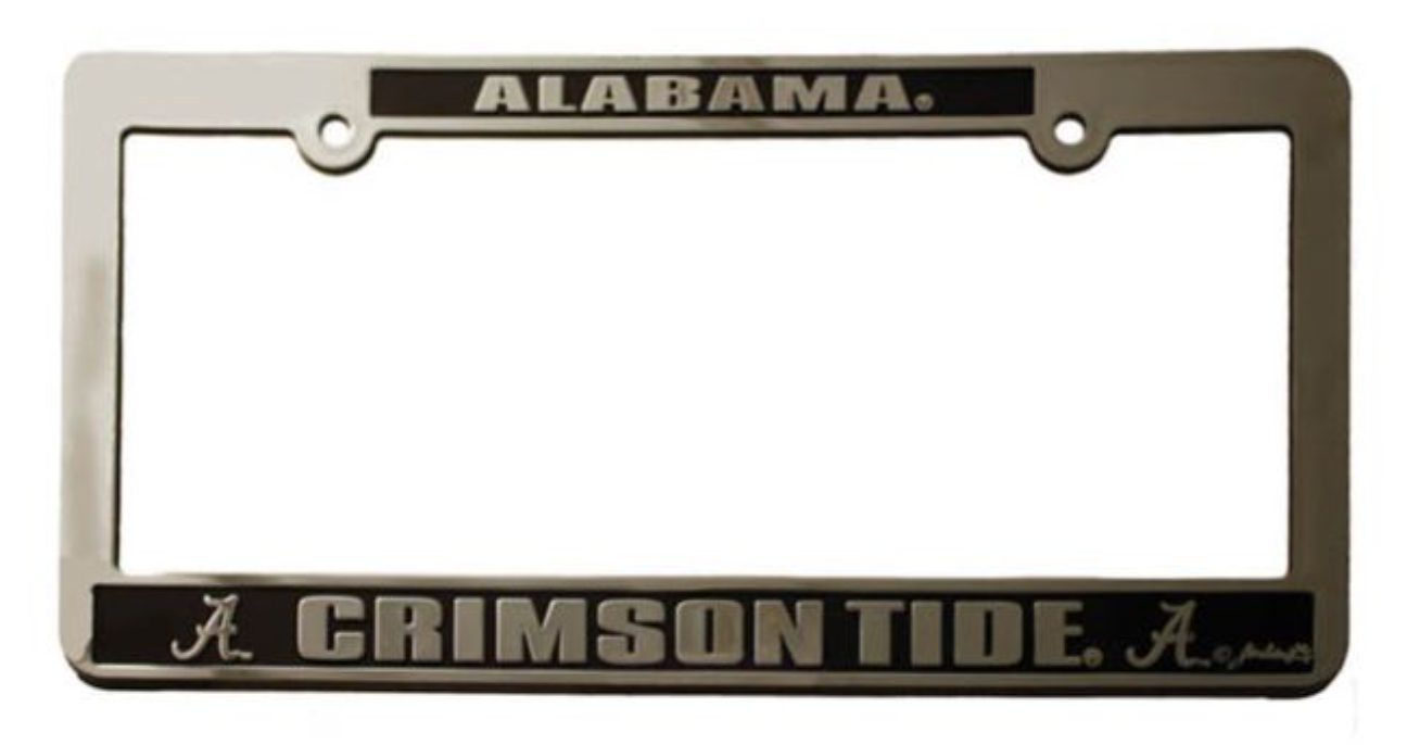 Crimson Tide University of Alabama License Plate Frame