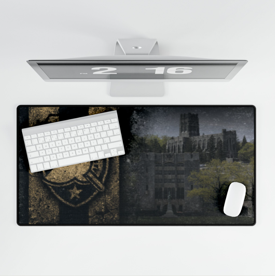West Point Black Knight Desk Pad