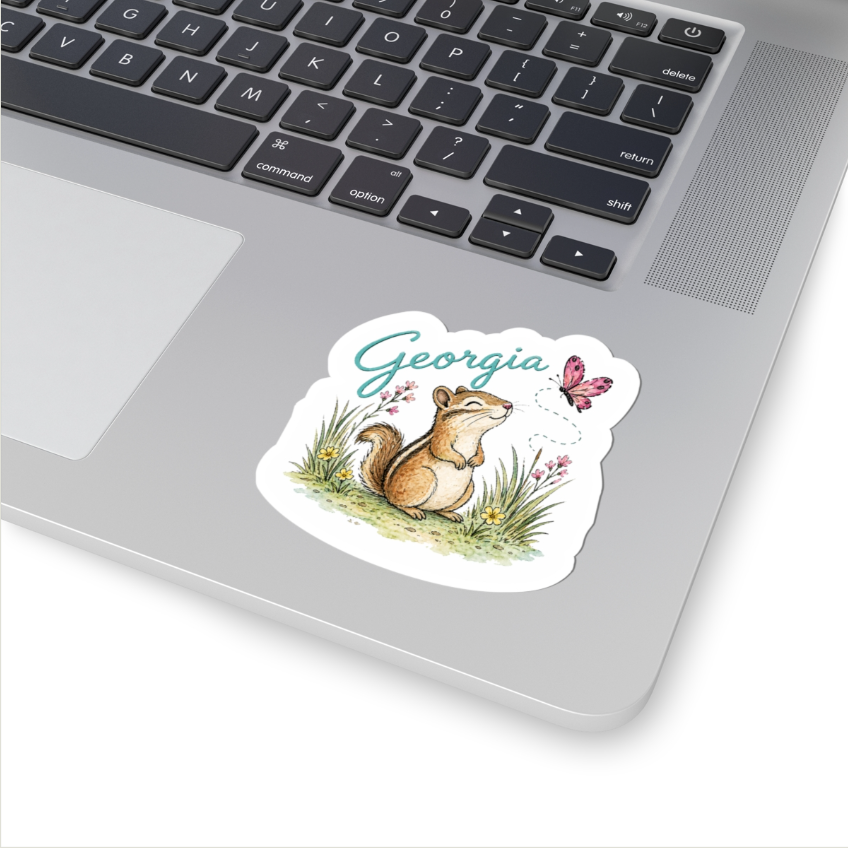 Georgia Animal Decal - Chipmunk