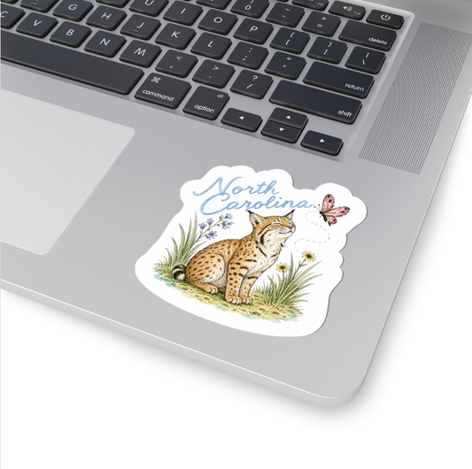 North Carolina Animal Decal - Bobcat