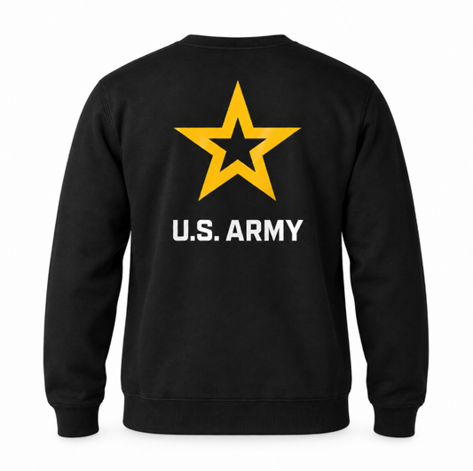 Army Sweatshirt with Reflective Emblem