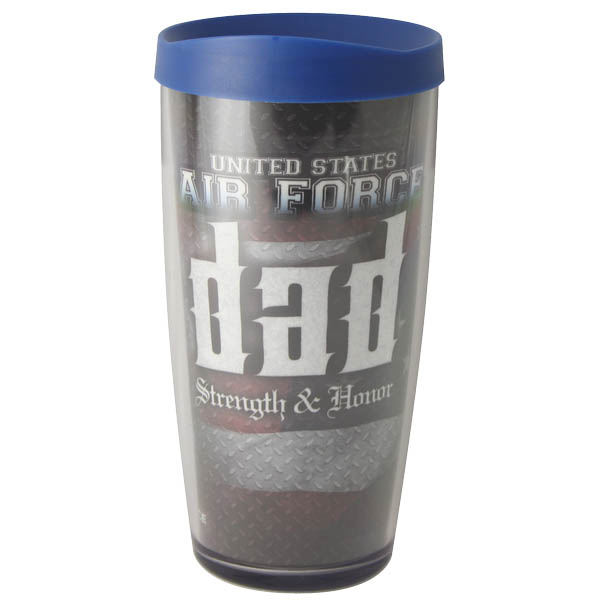 Air Force Plastic 16 oz Travel Mug