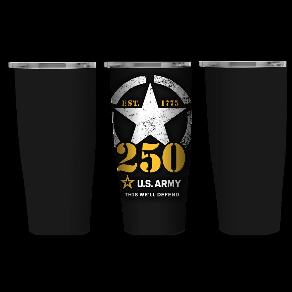 US Army 250th Anniversary Tumbler