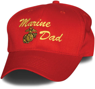 Marine Dad with Eagle Globe and Anchor Cap
