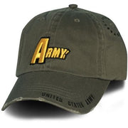 US Army Cap, Fray Bill Olive
