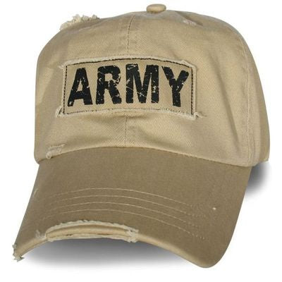 US Army Cap, Distressed Imprint