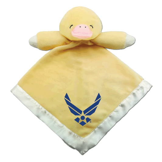 US Air Force Symbol Embroidered Baby Blankets - Assorted Animals