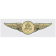Navy Aircrew Wings Decal, 3 1/4"