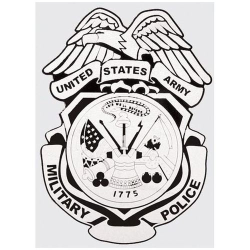 Military Police Badge Decal
