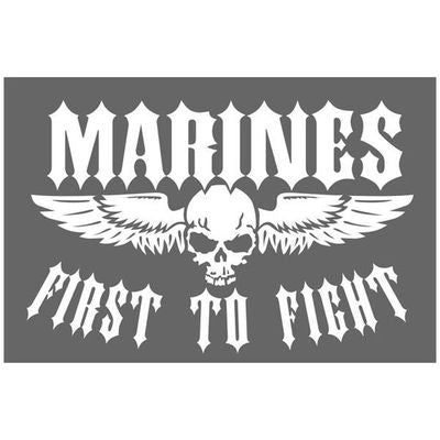 First To Fight Decal