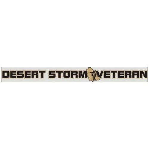 Desert Storm Veteran Decal, Window Strip