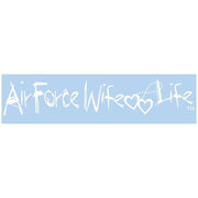 Air Force Wife Life Sticker, Vinyl Transfer