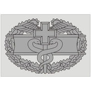 Combat Medical Badge Decal