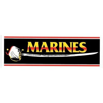 Marines Bumper Sticker, Sword