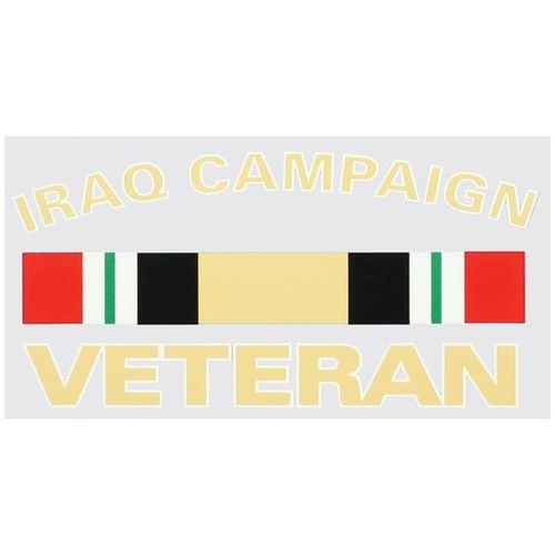 Iraq Campaign Veteran Decal