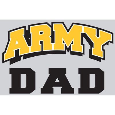 US Army Dad Sticker – Military Die-Cut Decal, 2-Pack, Brown, 5x3 Inches MR 031