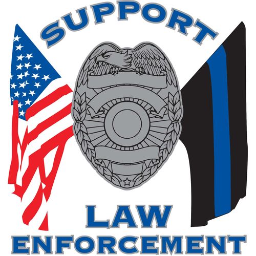 Support Law Enforcement Decal