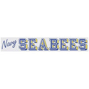 Seabees Decal, Window Strip