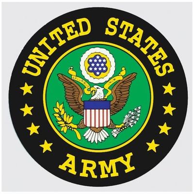 US Army 4" Decal