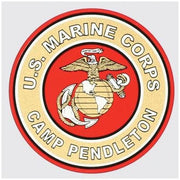 Camp Pendleton Decal
