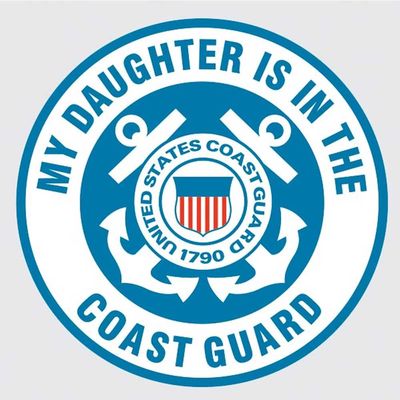 My Daughter is in the USCG Decal