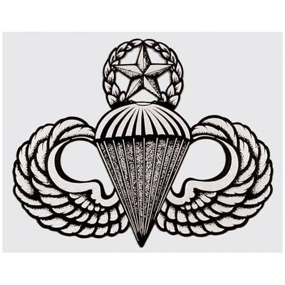 Para Wing Master Decal, 4"