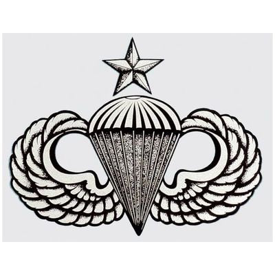 Para Wing Senior Decal, 4"