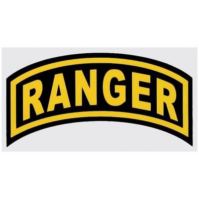 Ranger Decal, 4"