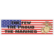 The Few The Proud The Marines Decal, 12"