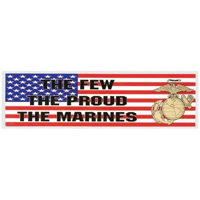 The Few The Proud The Marines Decal, 12"
