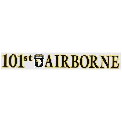 101st Airborne Decal, Window Strip