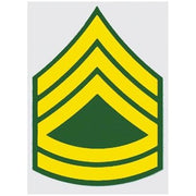US Army E-7 Sgt.1st Class Decal