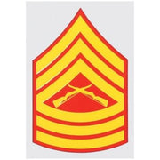 USMC E-8 Master Sgt.Decal