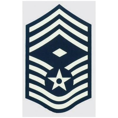 USAF E-9 Chief Sgt.Decal