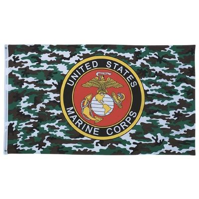 USMC Camouflage Flag, 3x5 Foot