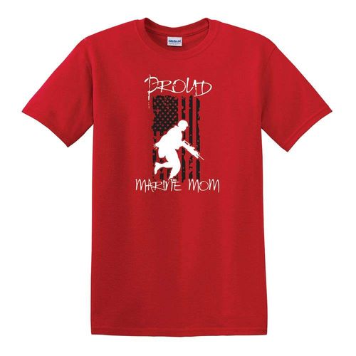 proud marine mom t shirts